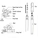 AccMart Mini Portable Pocket Rod Pen Shape Aluminum Alloy Fishing Rod with Pole Reel Combos (Blue)