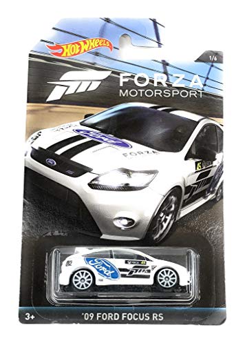 Hot Wheels Cars Forza Motorsports Xbox Exclusive Die Cast Cars ('09 Ford Focus RS)