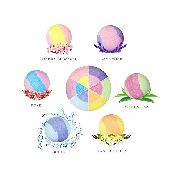 Bath-Bombs-Gift-Set-Spa-Luxetique-Natural-Bath-Bombs-Spa-Gift-Set-12-x-32oz-Handmade-Bubble-Bath-Gift-Set-Vegan-Spa-Bubble-Fizzies-Moisturize-Dry-Skin-Gift-Sets-for-Women-Birthday-Christmas Bath Bombs Gift Set - Spa Luxetique Natural Bath Bombs Spa Gift Set, 12 x 3.2oz Handmade Bubble Bath Gift Set, Vegan Spa…
