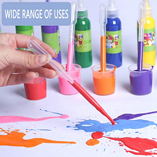 [300PCS] 3ml Plastic Transfer Pipettes Disposable Plastic Transfer Pipettes, BUYGOO Calibrated Dropper Suitable for Essential Oils & Science Laboratory - Thumbnail 5