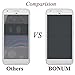 Yonisun Google Pixel Screen Protector, 9H Hardness Shatter Proof Easy to Install Tempered Glass - 3 Piece