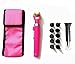 Otoscope - Compact Pocket Size Fiber ENT Optic Otoscope Pink Color by ZZZRT traders