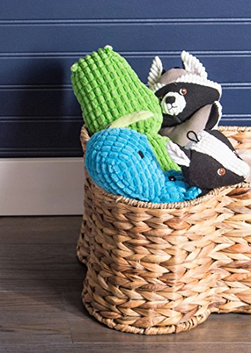 DII Bone Dry Jungle Friends Squeaking Dog Toy, 1 Piece Sam Alligator Plush Pet Toy for Small, Medium and Large Dogs