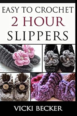 60 minute crochet slippers