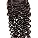 Beauty Forever Malaysian Virgin Hair 1piece Curly Hair Closure 100% Unprocessed Human Hair Extensions Natural Color 30-35g/piece (Free Part Closure 18 inch)
