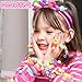 SMITCO Pop Beads Jewelry Making Kit for Kids - Toddler Jewelry Bead Set - Snap Together Over 700 Colorful Linking or Interlocking Beading Pops to Make Necklaces, Bracelets, Rings and Headbands