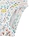Simple Joys by Carter's Girls' 5-Pack Long-Sleeve Bodysuit, Dots/Owl/Print, 6-9 Months