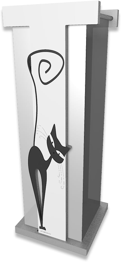 CalleaDesign Paragüero Gato Color Negro Made in Italy: Amazon.es: Hogar