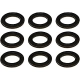 Viper Dart Accessory: Rubber O-Ring Washers (Steel and Soft Tip Darts), 2BA Thread, 300 Pack