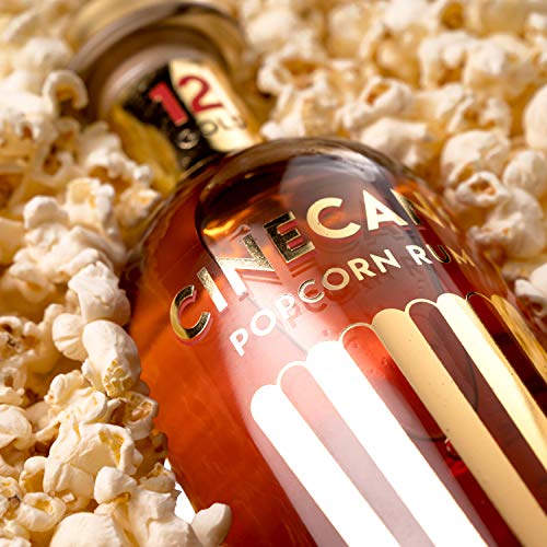 CINECANE Popcorn Rum Gold 12 | 41,2% | 0,5L | Destilliert mit echtem Popcorn – Bild 7