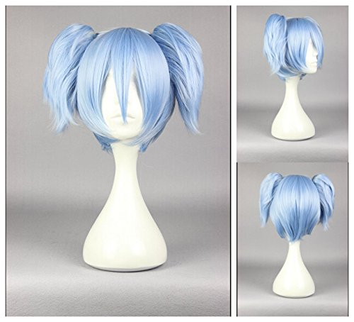 Kadiya Blue Ponytails Cosplay Wig High Quality Synthetic Costume Hair