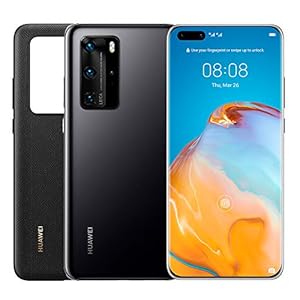 HUAWEI-P40-Pro-256-GB-658-Inch-Smartphone-Bundle-with-PU-Case-Kirin-990-5G-50-MP-Ultra-Vision-Leica-Quad-Camera-8-GB-RAM-40W-SuperCharge-IP68-SIM-Free-Android-Mobile-Phone-Dual-SIM-Black HUAWEI P40 Pro 256 GB 6.58 Inch Smartphone Bundle with PU Case, Kirin 990 5G, 50 MP Ultra Vision Leica Quad Camera, 8 GB…