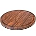 Made in USA Walnut Cutting Board by Virginia Boys Kitchens - Butcher Block made from Sustainable Hardwood (Round - 10.5)