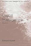 Logical Investigations, Vol. 2 (International Library of Philosophy)