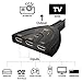 Hdmi Switch 4k Switch 3 In 1 Out Hdmi switch full HD Splitter with Pigtail Cable Work for HDTV, Xbox One, DVD, Bluray Player, Projector etc