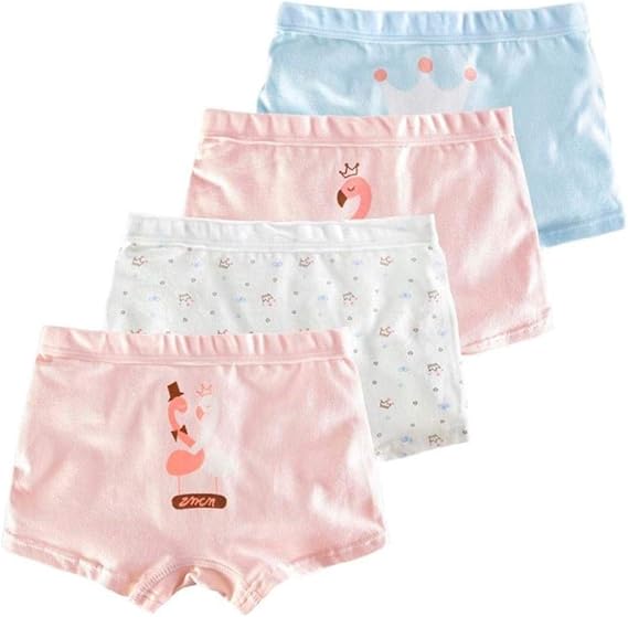 Mutandine Bambina In Cotone | Stampate Con Volant | Senza Cuciture | Confezione Multipla - Foto 2