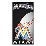 MLB Miami Marlins Emblem Beach Towel