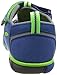 KEEN Unisex Seacamp II CNX Sandal, True Blue/Jasmine Green, 11 M US Little Kid