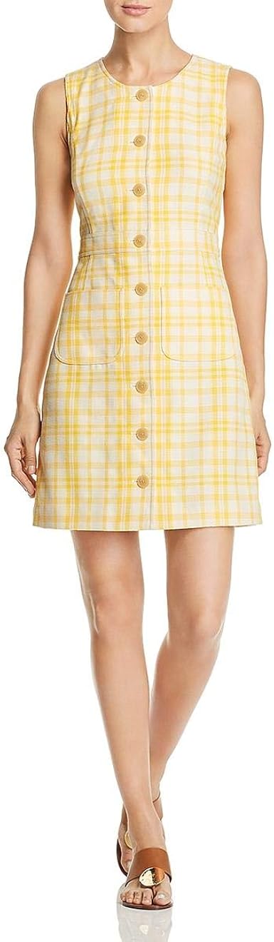 tory burch yellow dress