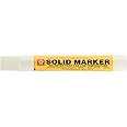 Sakura Solid Paint Markers with Twist Up Tip - Low Temperature Permanent Marker Pens - Window, Wood, & Glass Marker - White Paint - 12 Pack