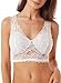 Womens Wirefree Lace Sleep Bra XX-Large White