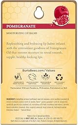 Burt's Bees Pomegranate Moisturizing Lip Balm Natural Beeswax Fruit Extracts 2 view 10