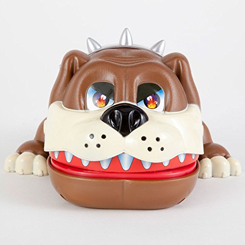 Bits and Pieces - Hungry Snappy Dog Game - Dentist Game - Classic Biting Hand Game-Catch Me Game, Vicious Dog Attack, Fun Game - Measures 6-1/2" long x 5-1/2" wide x 3" tall