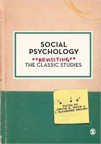 Social Psychology Revisiting The Classic Studies 9780857027566 Smith Joanne R Haslam S Alexander Books Amazon Com Social Psychology Revisiting The Classic Studies 9780857027566 Smith Joanne R Haslam S Alexander Books Amazon Com