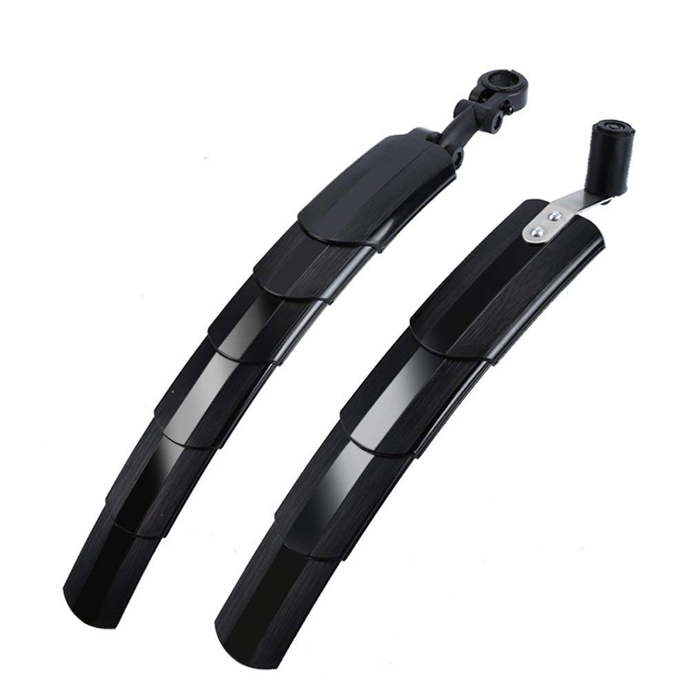 YBLNTEK Mudguard Bike, 2pcs Extendable Rear Front Mountain Bicycle