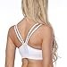 Yadifen Sports Bra, Beauty Back Removable Pad Workout Full Figure Wirefree Running Yoga Bra