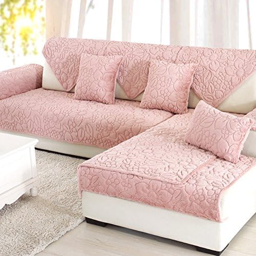 bbppssooffaa Sofa Furniture Protector for pet Dog Sofa slipcover Solid Color Thicken Sofa Throw Covers Anti-Slip -A 28x59inch(70x150cm)