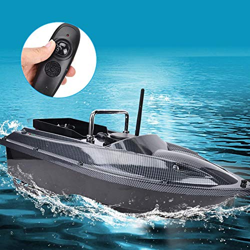 Vbest Life Bateau D’amorce De Pêche à Télécommande De 500m, Bateau D’appât De Leurre De Pêche Sans Fil Avec Lumière De Nuit De Led