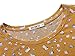 HUHOT Women Short Sleeve Round Neck Summer Casual Flared Midi Dress (Medium, Floral-24)