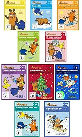Die Sendung Mit Der Maus Dvd 1 Bis 10 Im Set Deutsche
