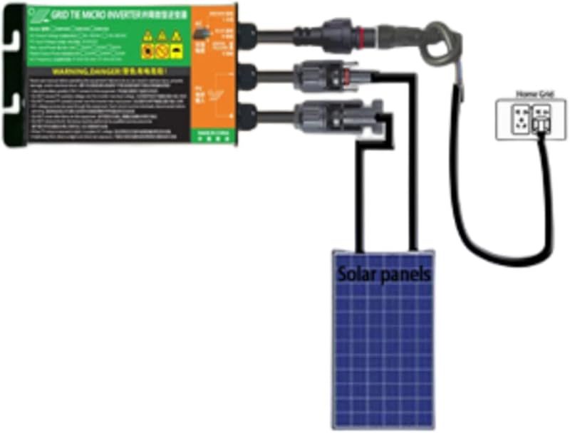 Ailao 700W Solar Micro Inverter MPPT Grid Connected Pure Sine Wave AC230V