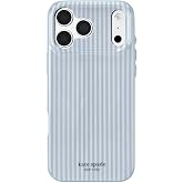 kate spade new york iPhone 18 Pro Case - Stripe Diamond Blue | Compatible with MagSafe - Lightweight Designer Case for iPhone 18 Pro - Stylish Phone Case with 12ft Drop Protection