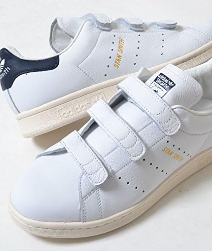 Amazon Adidas Stan Smith Cf アディダス スタンスミス ホワイト ネイビー ベルクロ メンズ スニーカー 8 5 26 5 シューズ バッグ