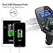 FM Transmitter, Ronxs Bluetooth FM Transmitter Wireless Radio Car Kit Adapter W TF Card Slot and 2 USB Charger Ports Support USB Flash Drive and Micro SD Card (Tomight Version)