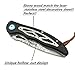 ALBATROSS HGDK009 Ball Bearing Assisted Quick Opening Damascus Folding Pocket Knife -Gift Box/Collections