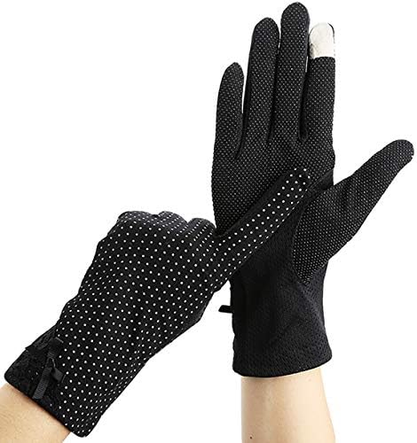 Il Caldo Women's Outdoor Summer Touch Driving Gloves,anti Ultraviolet Cotton Anti-skid