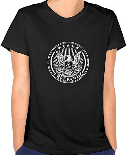 Women's FREEBANDZ THE FUTURE OF MUSIC Logo Short Sleeve Shirt.
