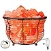 Voltas Salt Lamp Basket consists of Premium Salt Crystals, a Dimmer control switch, 6ft UL listed cord and two 15W bulbs one for the Basket Salt lamp and one as a FREE spare replacement.