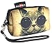 AUPET Funny Cat Design Digital Camera Case Bag Pouch Coin Purse with Strap for Sony Samsung Nikon Canon Kodak