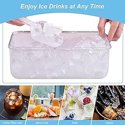 Burfocus Ice Cube Tray, Ice Trays Ice Ball Maker