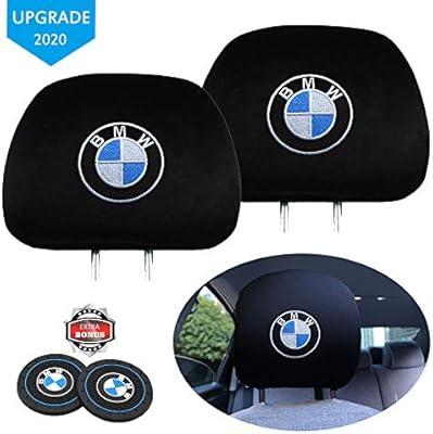 bmw headrest cover
