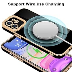 Lafunda Compatible with iPhone Case Cute, Luxury