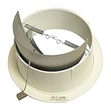 Halo Recessed 425W Trim Wall Wash with Baffle, White