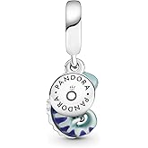 Pandora Color-Changing Chameleon Dangle Charm Bracelet Charm Moments Bracelets - Stunning Women's Jewelry - Gift for Women - Made with Sterling Silver & Enamel