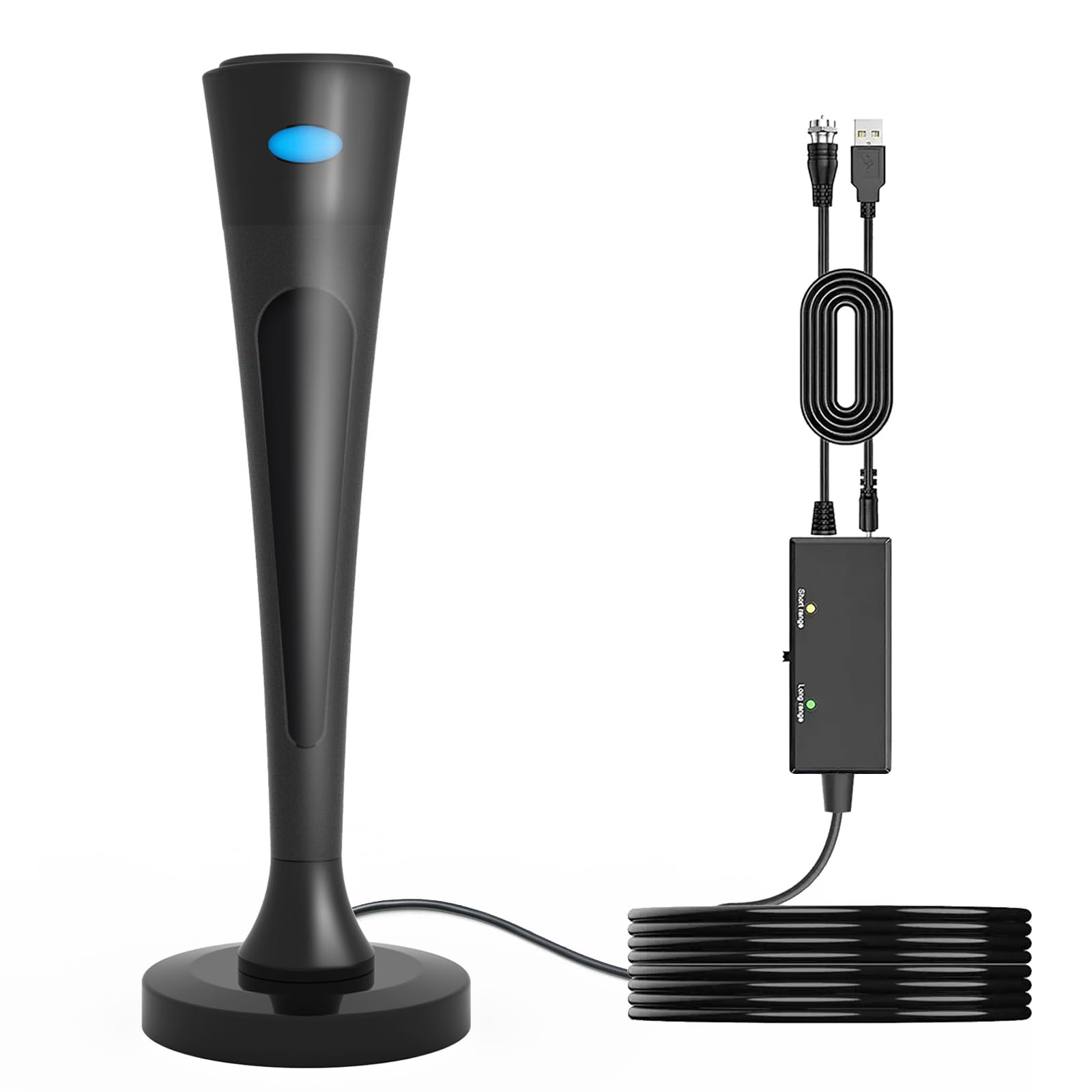 Photo 1 of 2025 TV Antenna for Local Channels,Long Range TV Antenna Indoor/Outdoor, HD Antenna for Smart TV with 16.5ft Cable Supports 4K 8K 1080p