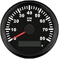 ELING Tachometer RPM Gauge with Hour Meter for Car Truck Boat Yacht 0-8000RPM 85mm with Backlight